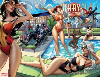 MARVEL SWIMSUIT SPECIAL: BRAND NEW BEACH DAY #1