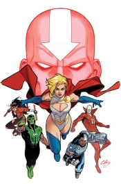 JUSTICE LEAGUE RED #1 JUSTICE LEAGUE RED #1