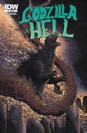 GOZILLA 70TH ANNIV FOIL CLASSIC GODZILLA IN HELL #1 GOZILLA 70TH ANNIV FOIL CLASSIC GODZILLA IN HELL #1