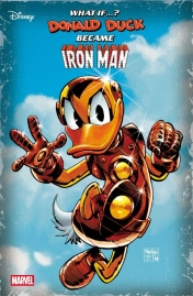 WHAT IF DONALD DUCK BECAME IRON MAN #1