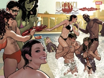 MARVEL SWIMSUIT SPECIAL FRIENDS FOES & RIVALS 