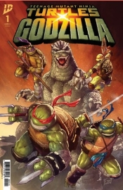 TEENAGE MUTANT NINJA TURTLES X GODZILLA #1