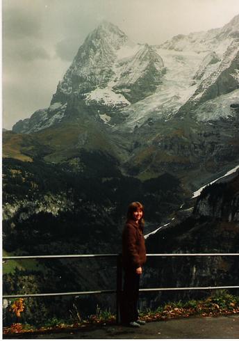 Gill in front of the Eiger